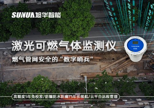 燃气管网安全的“数字哨兵”：激光可燃气体监测仪